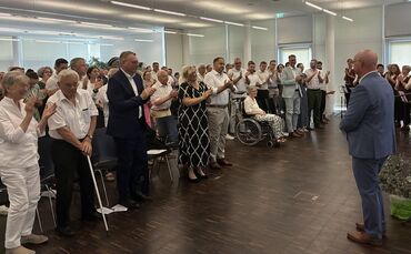 Reinhard Molt wurde am Sonntag offiziell aus seiem Amt verabschiedet.
