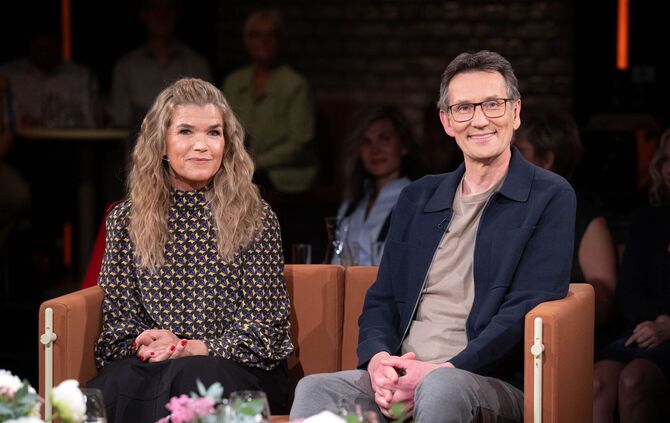 Anke Engelke und Kristian Thees