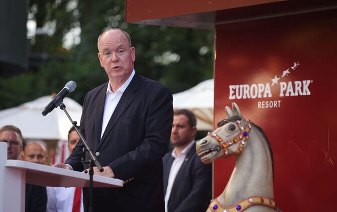 Einweihung des Themenbereichs Monaco im Europa-Park
