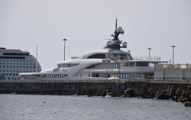 Putin-Yacht "Graceful"