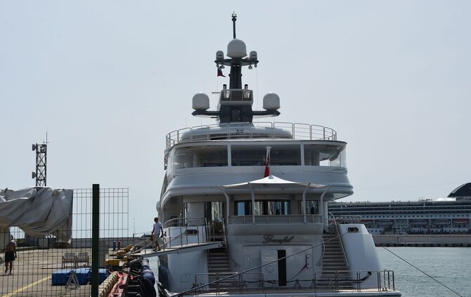 Putin-Yacht "Graceful"