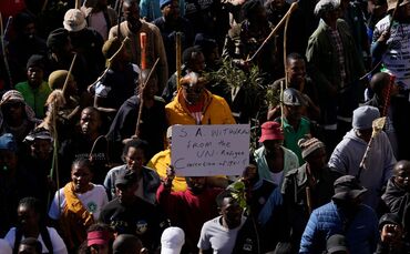 Proteste gegen die Einwanderungspolitik in Südafrika