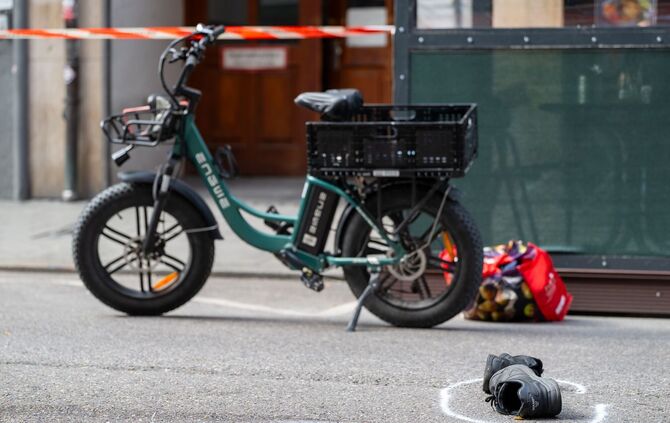 Taxifahrer soll Radler nach Streit angefahren haben