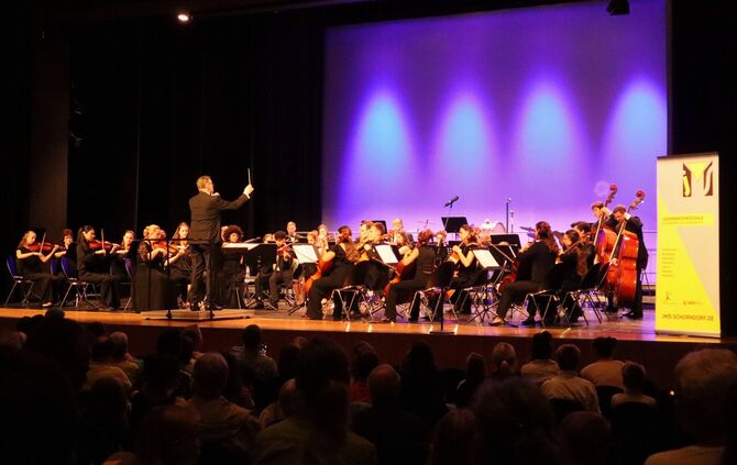 Das Sinfonieorchester der JMS Schorndorf.