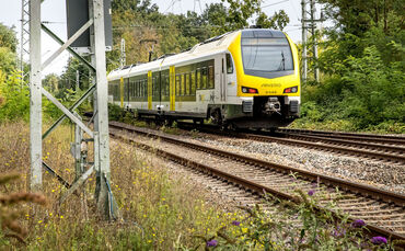 Der RE90: Das Bild zeigt ihn unterwegs bei Winnenden, aber diese Route nimmt er nun eine Woche lang nicht.