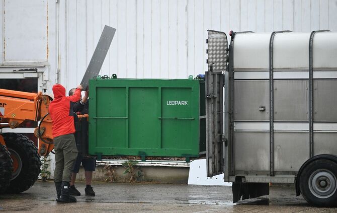 Polizei und Veterinäramt im Einsatz bei Tigerhalterin