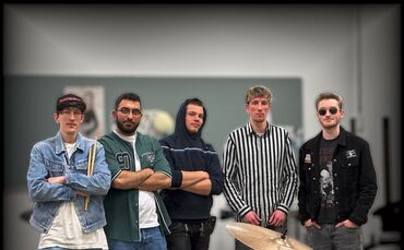 Die Band Horizon spielt Rock und hat sich an der Musik- und Kunstschule Winnenden gegründet. Zu hören am Freitag auf dem Marktpl