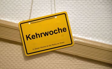 Kehrwochen-Schild