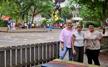 Eine starke Gemeinschaft (von links): Caroline Basler (Förderverein), Silke Olbrich (Rektorin) und Gloria Wellmann (Elternbeirat
