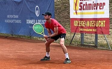 Felix Gaiser und die Männer 30 des TC Schorndorf standen schon vor dem letzten Spieltag als Meister fest.