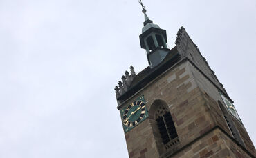 Die Fellbacher Lutherkirche bekommt ein Schutzgerüst.