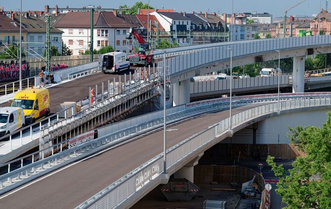 Hochstraße in Ludwigshafen