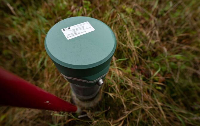 Grundwassermessstelle in Baden-Württemberg