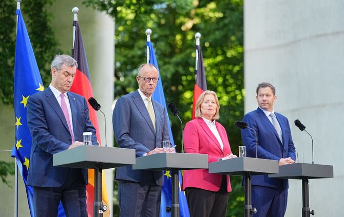 Pressekonferenz zu Ergebnissen des Koalitionsausschusses