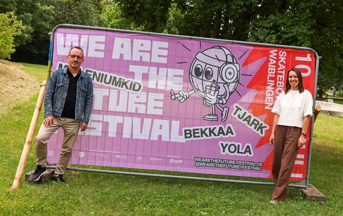 Das "We are the future"-Festival steht bevor. Thomas Vuk und Daisy Dedner verraten, was Besucher erwarten wird.
