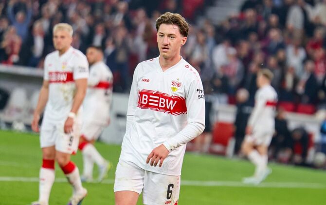 Angelo Stiller und der VfB müssen in den ersten vier Spieltagen gegen Bayern, Dortmund, Hoffenheim und Köln ran.