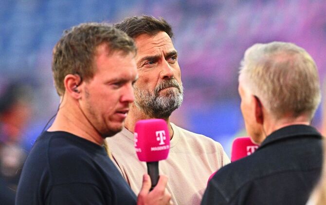 Julian Nagelsmann und Jürgen Klopp