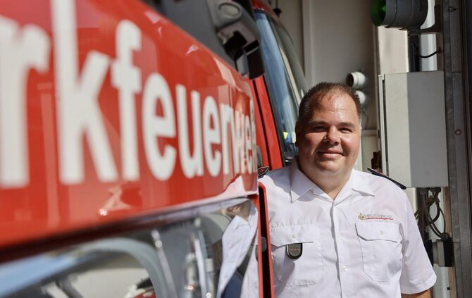 Kommandant der Bosch-Werkfeuerwehr Michael Weibrecht hat seit 1. Mai eine neue Aufgabe inne.