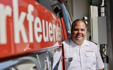 Kommandant der Bosch-Werkfeuerwehr Michael Weibrecht hat seit 1. Mai eine neue Aufgabe inne.