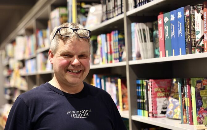 Urs Donner leitet die Buch- und Schreibwarenhandlung Donner in dritter Generation.