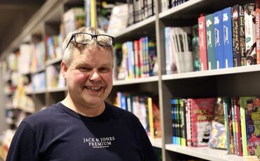 Urs Donner leitet die Buch- und Schreibwarenhandlung Donner in dritter Generation.