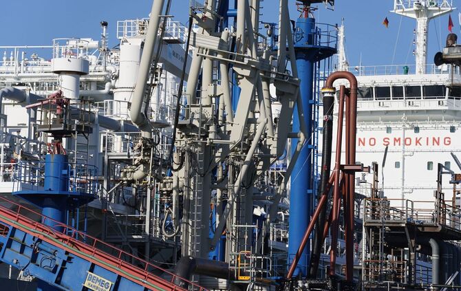 LNG-Terminal  in Brunsbüttel