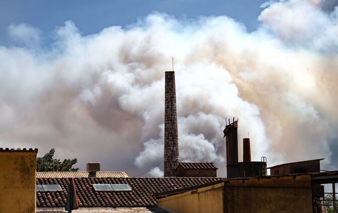 Waldbrände in Spanien