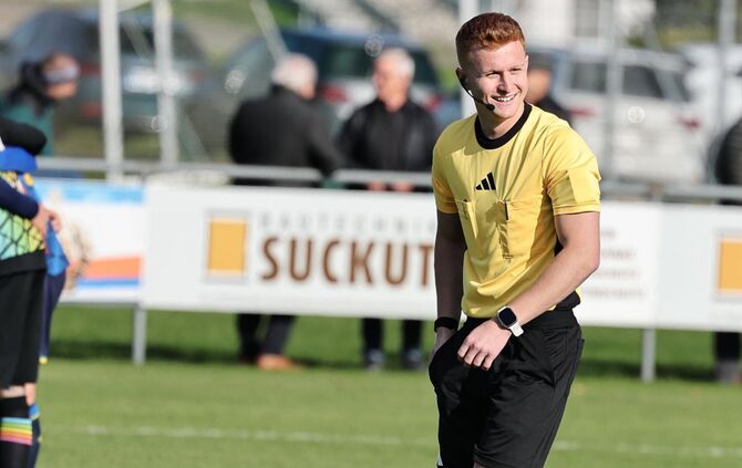 Marc-Kevin Seidl pfeift künftig in der Oberliga.