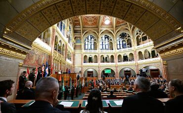 Plenarsitzung der Nationalversammlung in Ungarn