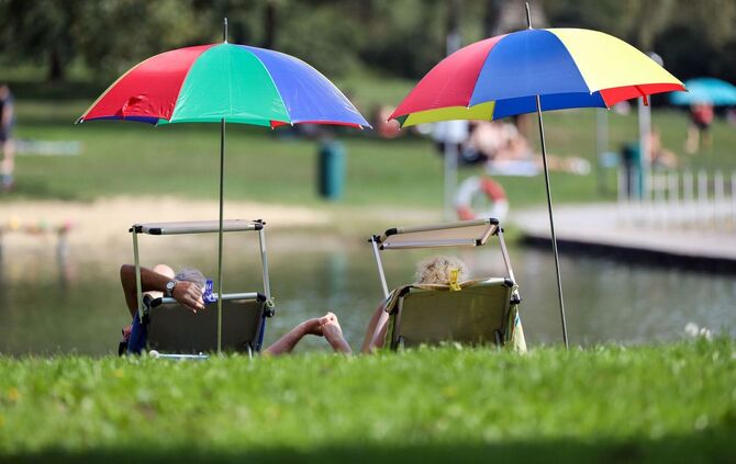 Badewetter im September