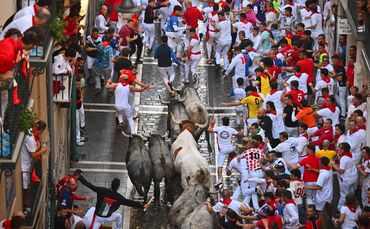 Stierlauf in Pamplona