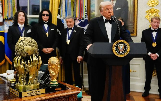 US-Präsident Trump verleiht Kennedy-Preis