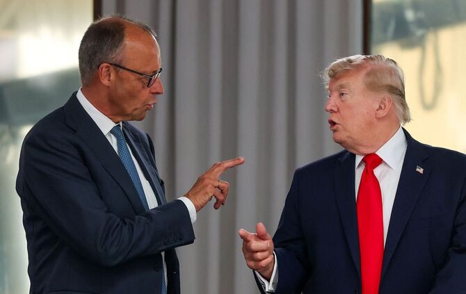 Merz und Trump