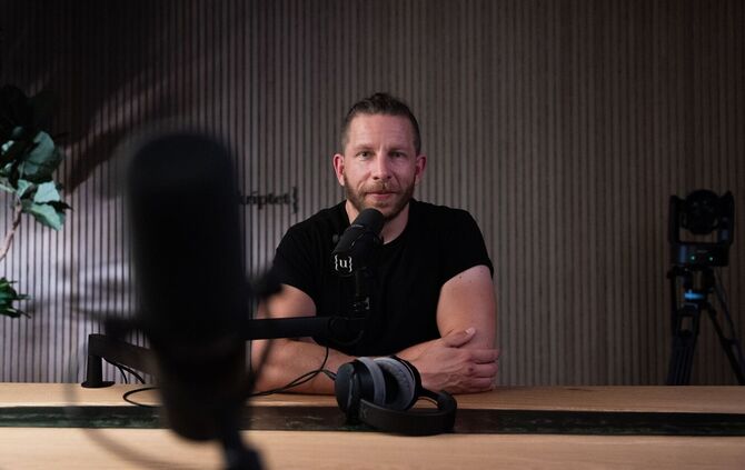 Podcaster Ben Berndt