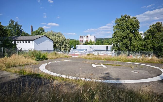 Soll an diesem Standort das Heizwerk gebaut werden? Anwohner in der Grauhalde wehren sich.