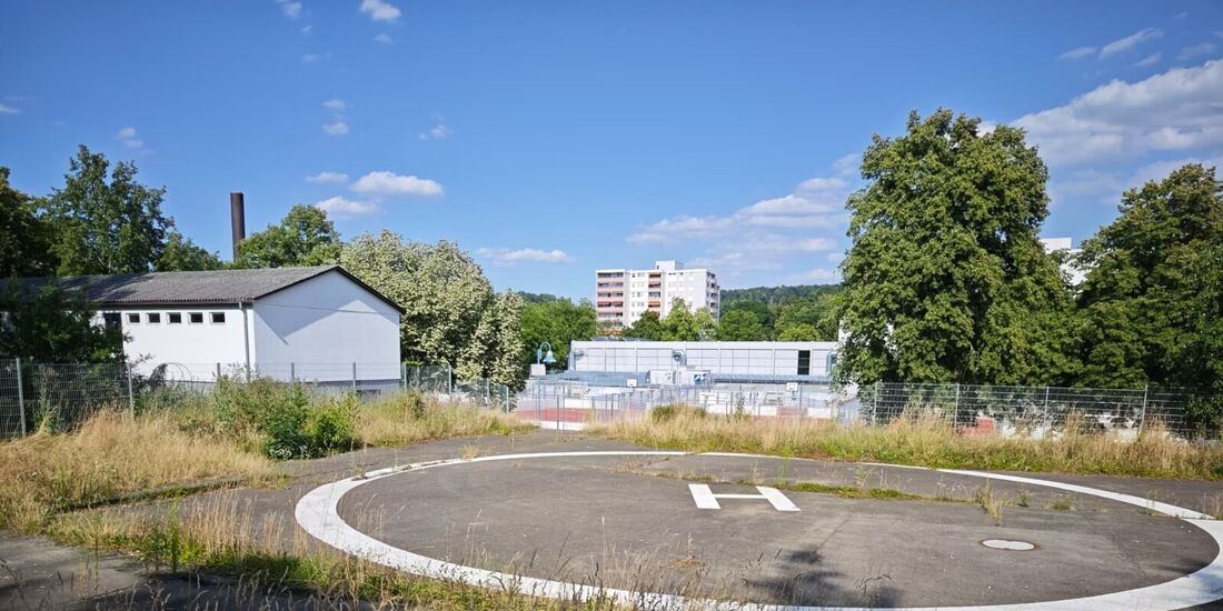 Soll an diesem Standort das Heizwerk gebaut werden? Anwohner in der Grauhalde wehren sich.