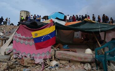 Nach den Erdbeben in Venezuela