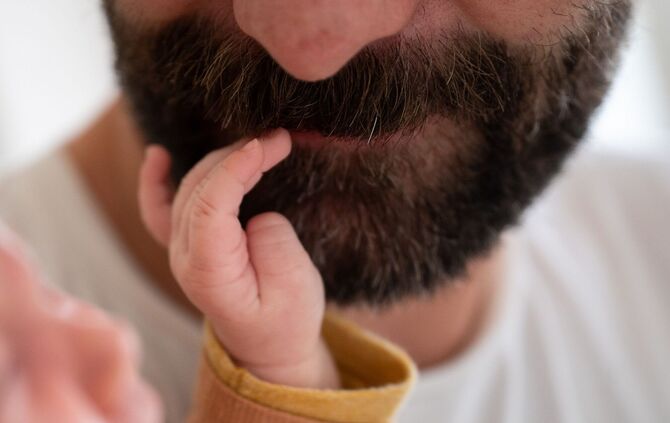 Vater und Tochter