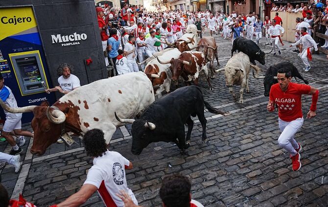 Fiesta San-Fermin in Pamplona