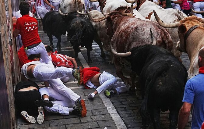 Fiesta San-Fermin in Pamplona