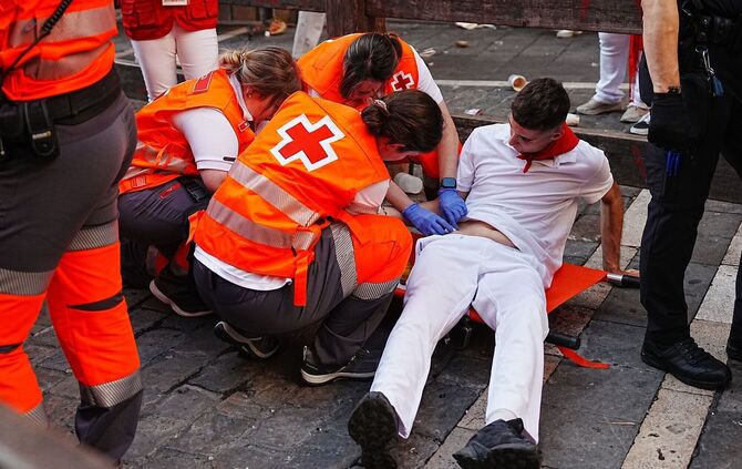 Fiesta San-Fermin in Pamplona