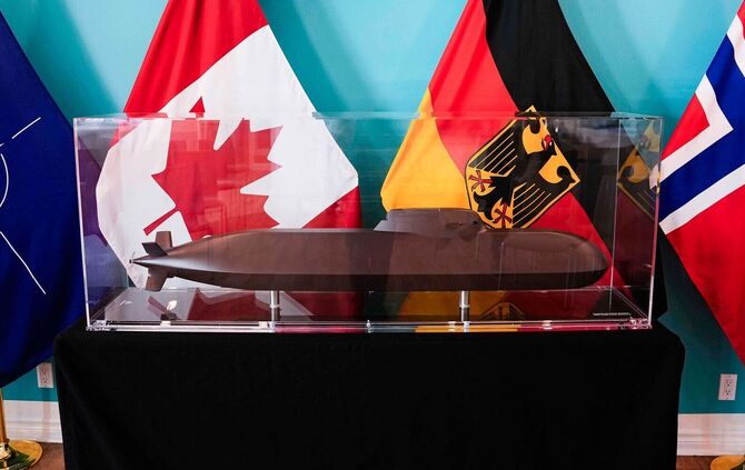 Kanada bestellt U-Boote bei deutscher Werft TKMS