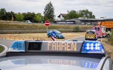 Rettungsdienst und Notarzt waren vor Ort.