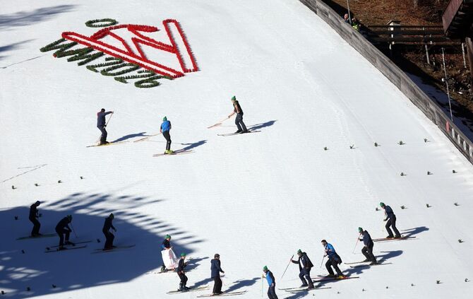 Skiflug-WM in Oberstdorf