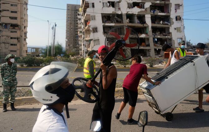 Nach den Erdbeben in Venezuela