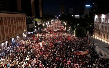 Proteste in Albanien