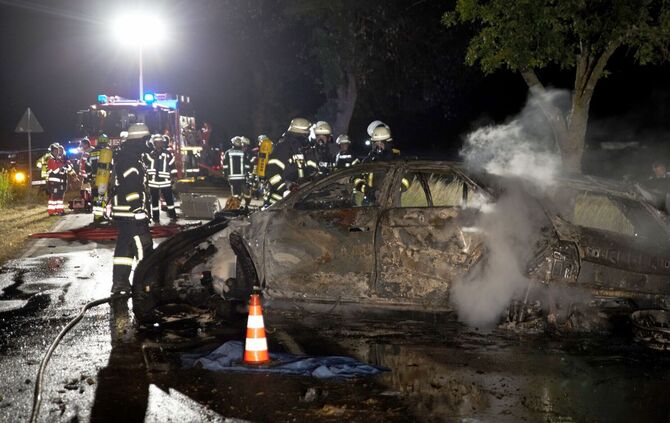 Unfall bei Bartholomä in Baden-Württemberg