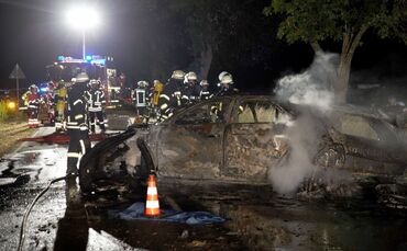 Unfall bei Bartholomä in Baden-Württemberg