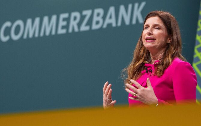 Commerzbank-Chefin Bettina Orlopp