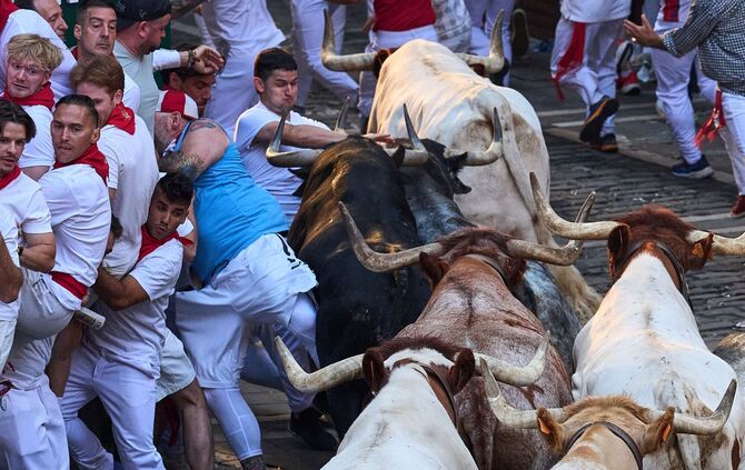 Fiesta San-Fermin in Pamplona